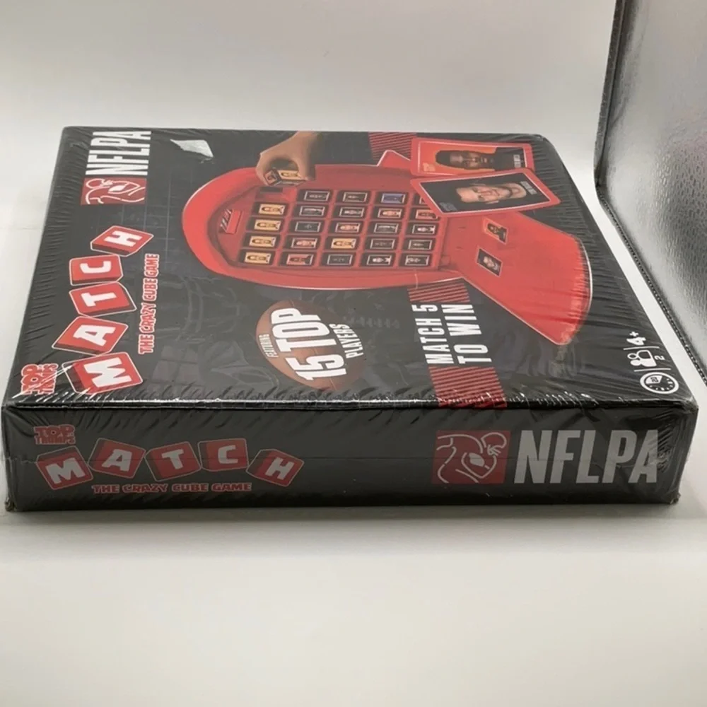 NFLPA Top Trumps Match Game NEW & SEALED! NFL Football Game Travel Family Fun